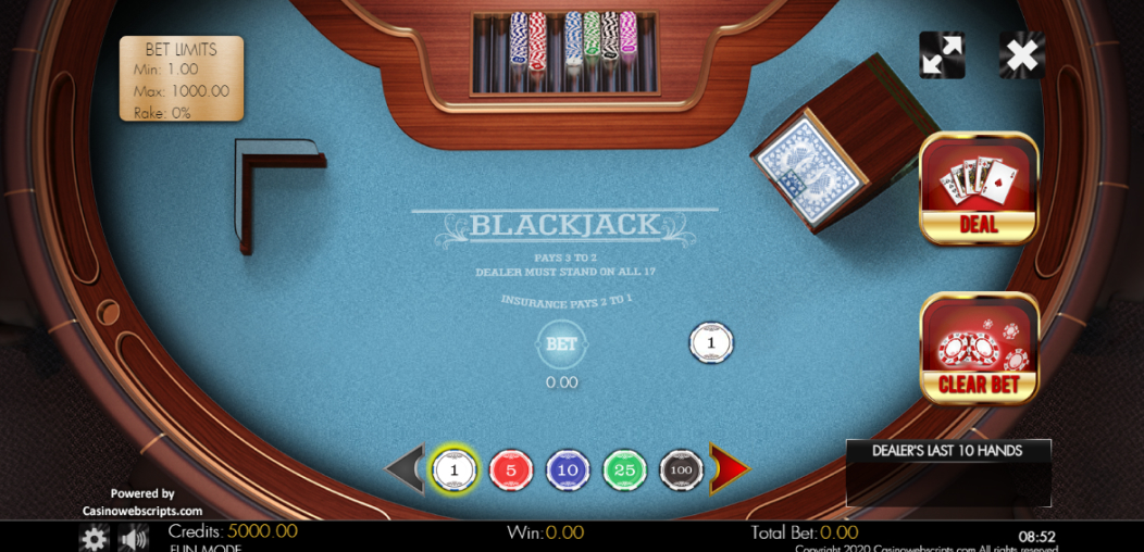 Klassik Blackjack